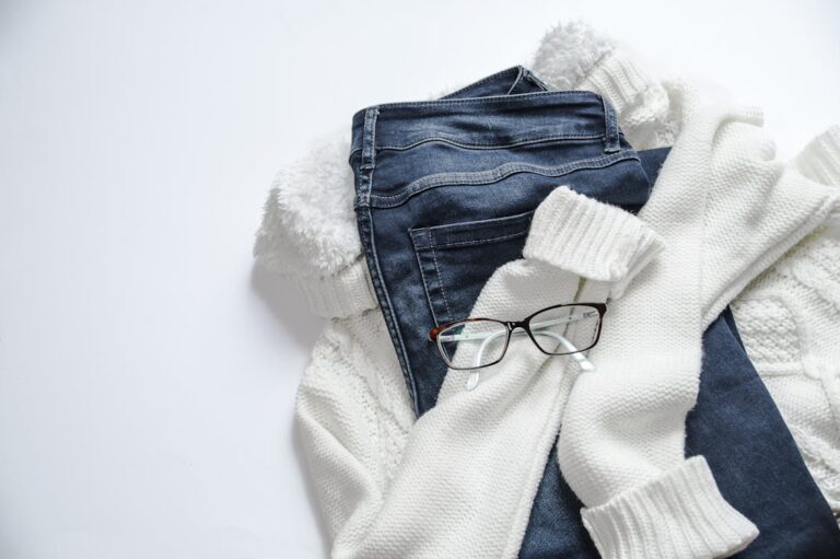 Stylish accessories and clothing flat lay -- outfit mistakes and how to fix them